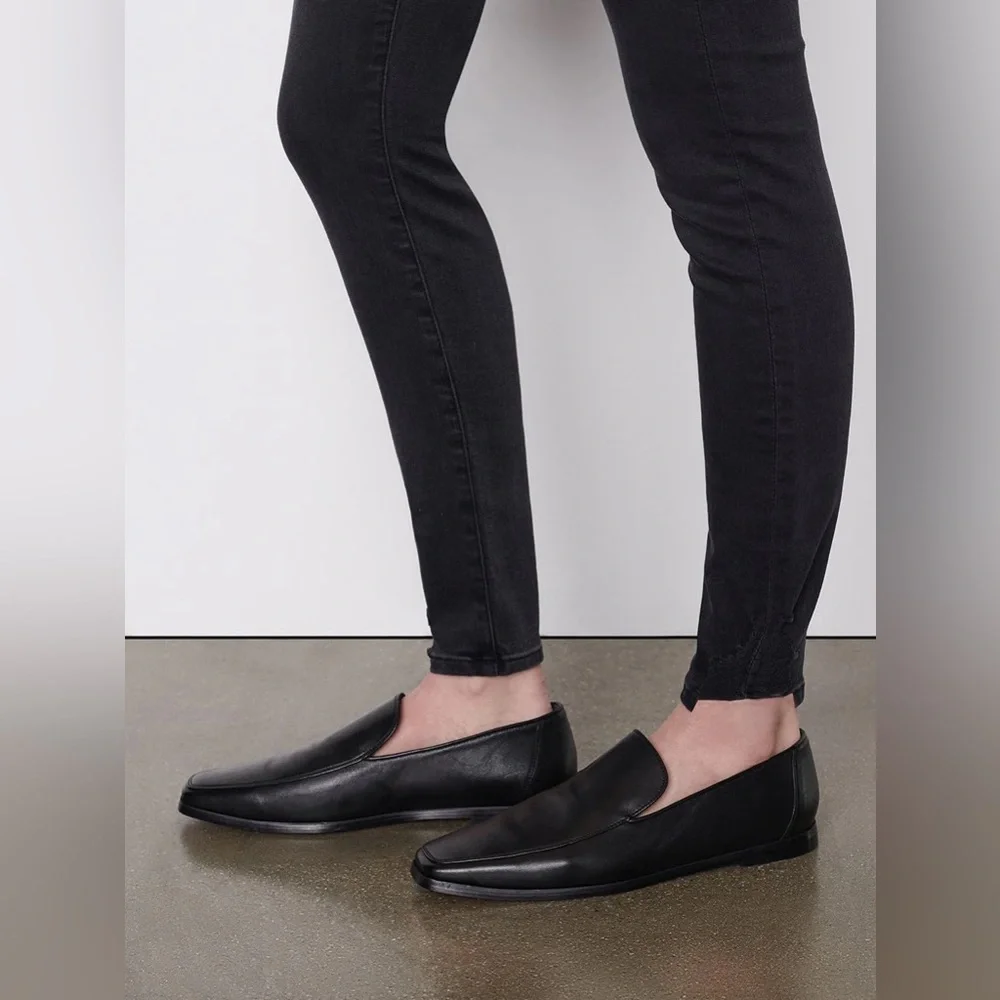 FRAME Denim Le High Skinny Jeans in Billups Chew Black Wash High Rise Size 26